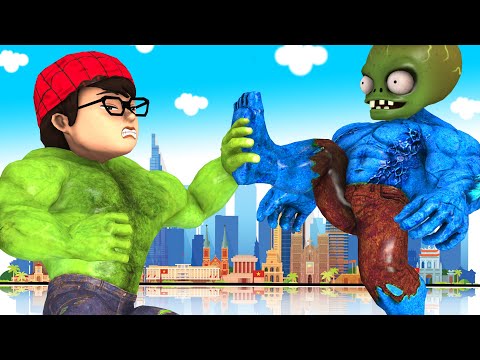 Avenger Hero NickHulk vs Zombie Protect Papa Nick  - Scary Teacher 3D Sad Story Animation
