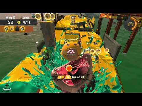Splatoon 3 - Salmon Run Rotation [02/18/23] | Destroying Salmonids With The Mighty Grizzco Weapons!!