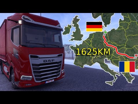 ETS2 Express Cargo Delivery (Berlin to Bucharest) Germany to Romania | Euro Truck Simulator 2