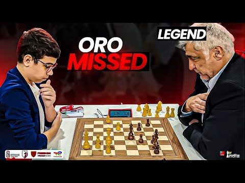 Faustino Oro's incredible miss against Vasyl Ivanchuk? | Clash of Generations | World Blitz 2025