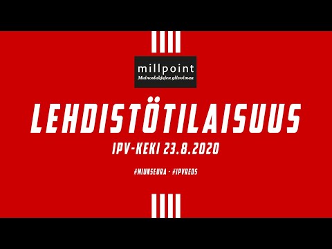 Lehdistötilaisuus IPV-KEKI 23.08.2020