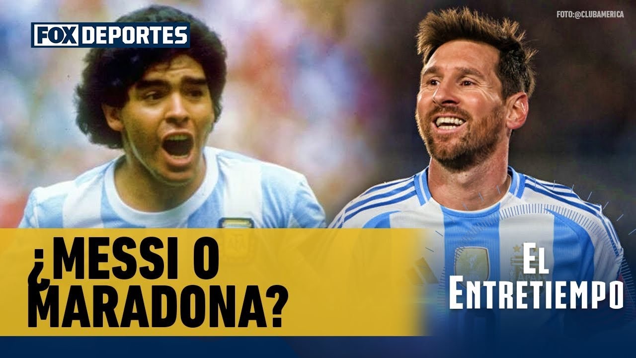 🥳🐐 ¿MESSI O MARADONA? ¡Otro título para Lionel Messi!  | El Entretiempo