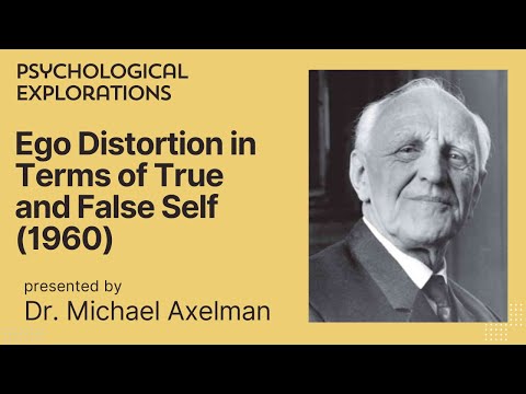 The True and False Self -- D.W. Winnicott