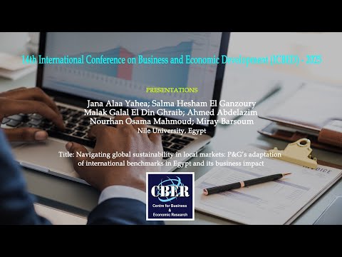 ICBED-2025, Presentations: Jana Alaa Yahea