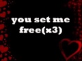 angela miller- you set me free (lyrics on video and ...