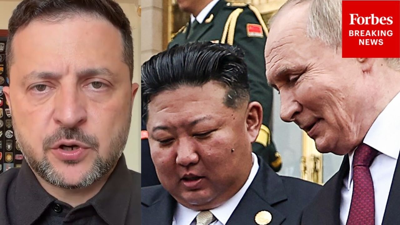 Video | JUST IN: Zelensky Claims To Have Intel That Russia Is Helping Iran, North Korea Sending More Troops