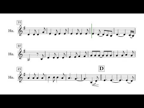 Hallelujah - Horn (Sheet Music)