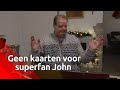 John Vermeer stond donderdagochtend urenlang in de wachtrij voor Songfestivalkaarten maar de supe...