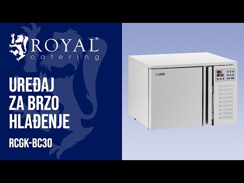 videozapis - Brzi hladnjak - 29,5 l - Royal Catering - Kapacitet zamrzavanja: 4/209 kg/min