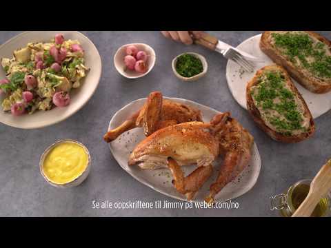 Jimmy Øien griller hele høna