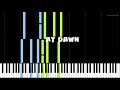At Dawn Hania Rani Piano Cover Piano Tutorial Synthesia Piano