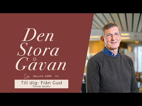 Adventsgudstjänst | Den stora gåvan -  Till Dig - Från Gud | Tomas Sjödin