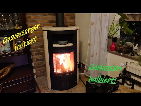 Wasserführender Kaminofen. Auf diese Lösung kommt kaum jemand.