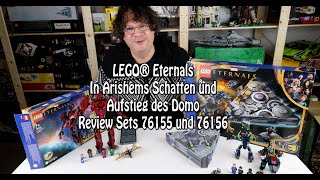 Review LEGO Eternals: Arishem und Aufstieg des Domo (Sets 76155 und 76156 Super Heroes)