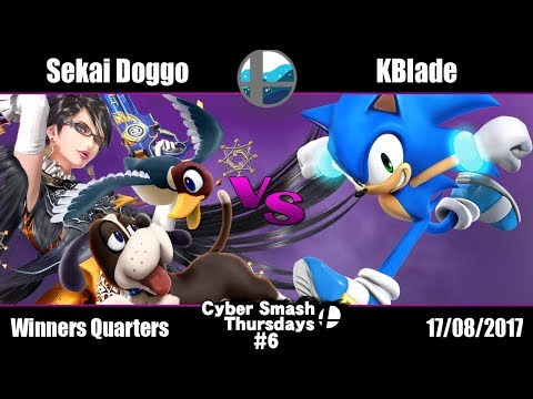 CST #6: OZN | Sekai Doggo (Bayonetta, Duck Hunt) vs KBlade (Sonic) - Winners Quarters