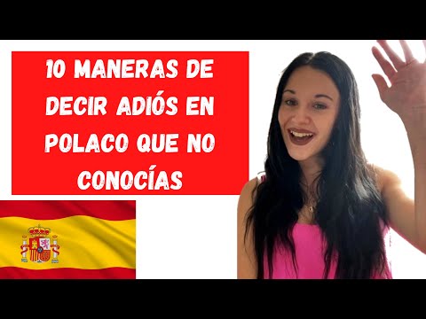 10 manera de decir ADIÓS en POLACO