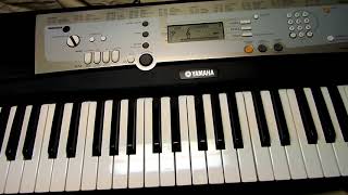 Video thumbnail for Yamaha PSR-E203-61 key electronic keyboard demo for sale on Ebay! by Dave halverson