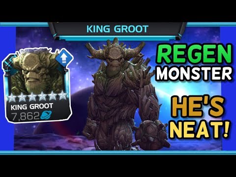 Not Beyond A God Tier But Just Neat Regen! | Awakened 6 Star King Groot | Marvel Champions