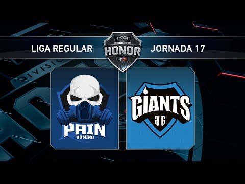 Giants Only The Brave vs Pain Gaming - #LoLHonor17 - Mapa 2 - Jornada 17 - T11