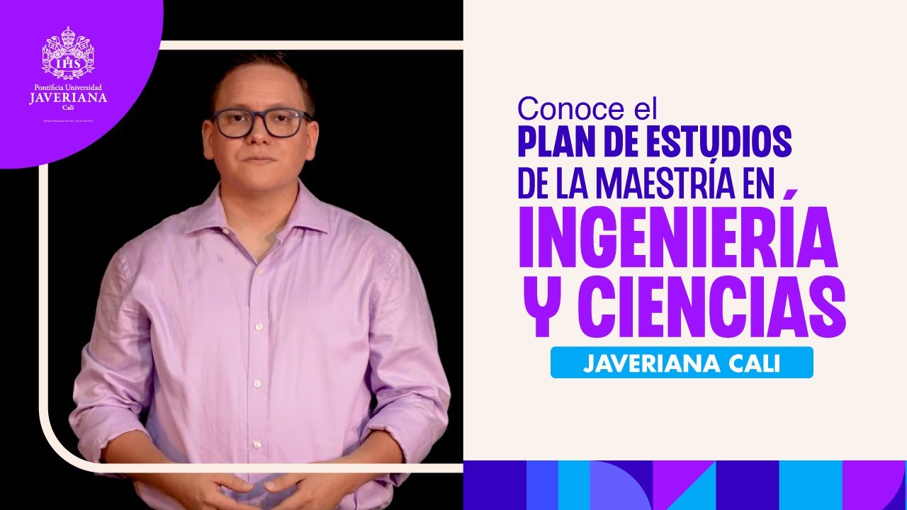 Juan Camilo Paz Roa, director de la Maestría en Ingeniería y Ciencias, te explica cómo está estructurada la maestría, sus áreas de conocimiento, la duración, los requisitos de admisión y la manera en que prepara a los estudiantes para convertirse en investigadores capaces de proponer soluciones tecnológicas y científicas a los grandes retos de la sociedad.