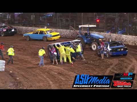Modified Sedans: Shannon Blackburn Rollover - Kingaroy Speedway