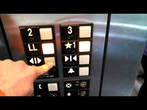 INSANELY BUSY Otis Series 1 MRL Traction Elevator @ Saint Louis Science Center, St. Louis, MO