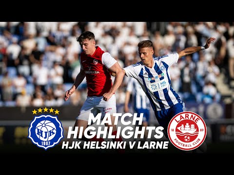 HIGHLIGHTS | HJK Helsinki 1-0 Larne | UEFA CHAMPIONS LEAGUE QUALIFIER