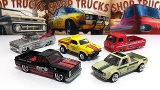 Unboxing Hot Wheels Shop Trucks Car Culture Series!