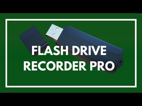 The New Flash Drive Recorder Pro - Tutorial