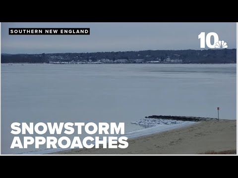 Live views as snowstorm bears down on Southern New England