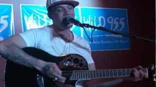 Chris Rene - We&#39;re Still Here acoustic - Wild 95.5 West Palm Beach 4.18.12