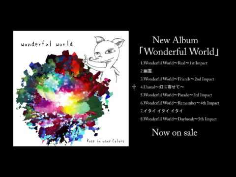 Rose in many Colors　「Wonderful World」