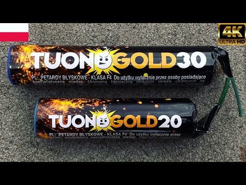 Tuono 20 Gold & Tuono 30 Gold (Funke) Test [4k/60Fps] | PyroLights DE