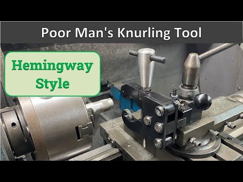 Poor Man's Hemingway Style Knurling Tool