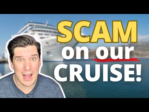 NEW SCAM ON OUR CRUISE! (Would you fall for it?)