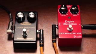 Video thumbnail for DOD YJM308 Preamp Overdrive vs Fender Yngwie Malmsteen Signature Pedal by ChoptonesOfficial