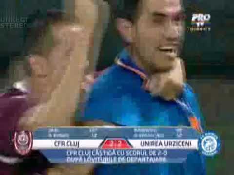 Rezumat Extins Supercupa Romaniei 2009-2010 CFR Cluj - Unirea Urziceni 2-2, 2-0 dupa 11 m