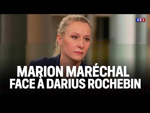 Marion Maréchal face à Darius Rochebin｜LCI