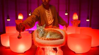 Download lagu **R.E.M. SLEEP SOUND BATH** - Crystal Singing Bowl Sound Bath for Deep, Lasting Sleep mp3
