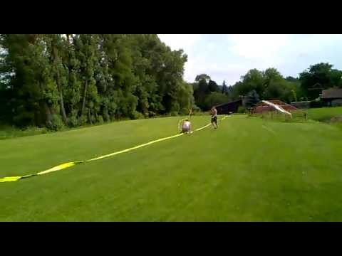 6.7.2012 Trénink SDH Mokrá Lhota s PS-12 v Bystřici 2.