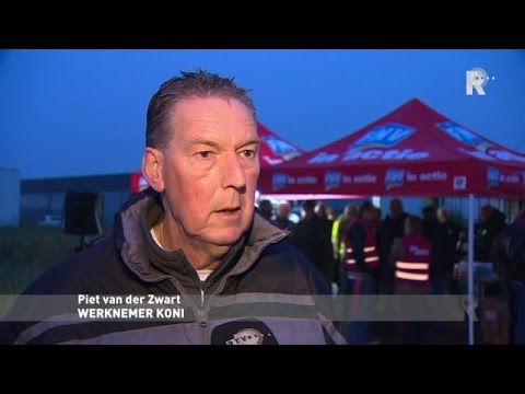 Staking bij KONI Oud-Beijerland voor betere cao