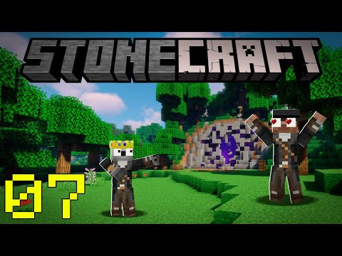 NETHER HUB DO OVERWORLD!! - STONECRAFT #7 | (MINECRAFT SURVIVAL 1.18)