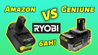 Ryobi Real vs Amazon Batteries #lifehacks #diy #construction #homedepot #amazon #ryobitools #power