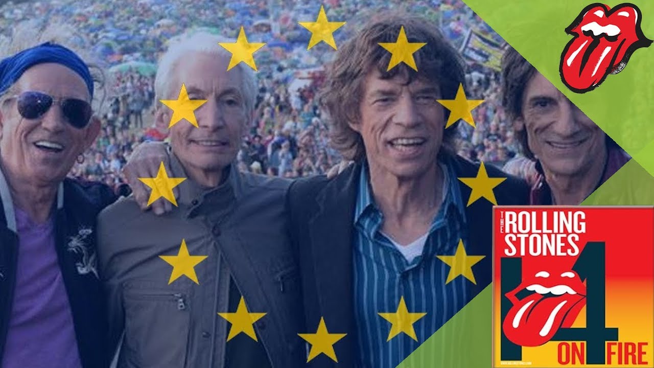 The Rolling Stones - 14 ON FIRE - Europe - Thank you! - YouTube