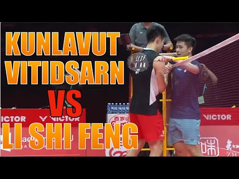 Kunlavut Vitidsarn VS Li Shi Feng - BWF world tour finals 2023 !