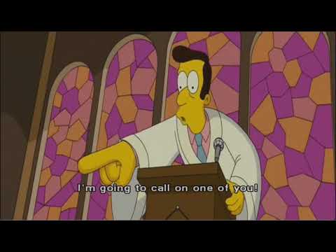 Kotomine Kirei in The Simpsons Movie