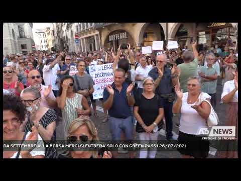 DA SETTEMBRE ALLA BORSA MERCI SI ENTRERA' SOLO CON GREEN PASS | 26/07/2021