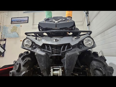 How to find and clean air filter on can-am outlander