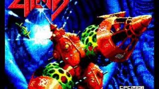 [AMSTRAD CPC] Zynaps - New Music & Title/Loading Screens (CPCWiki Version!)