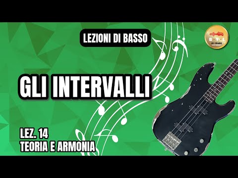 Lezioni di Basso #14 Teoria e Armonia - Gli intervalli